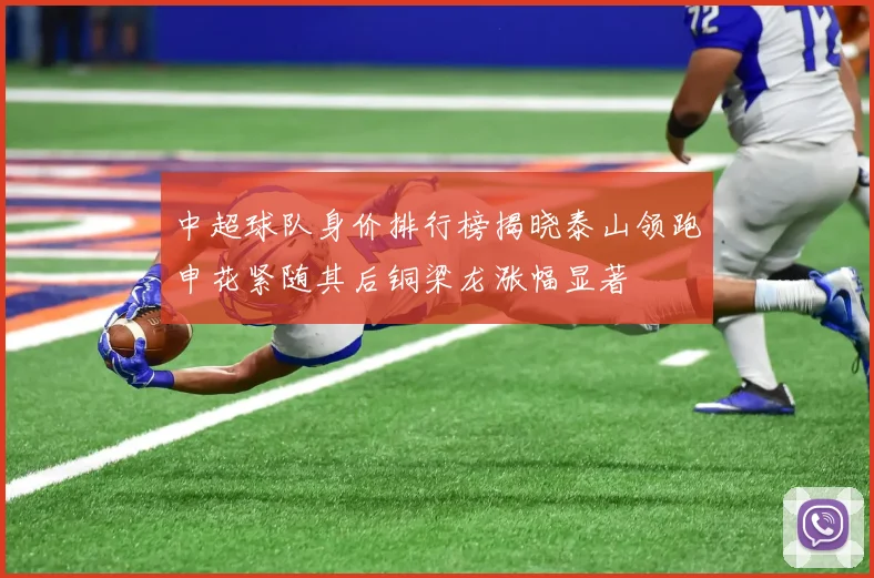 中超球队身价排行榜揭晓泰山领跑申花紧随其后铜梁龙涨幅显著